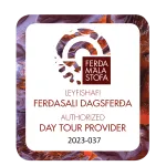 Day tour provider license issued by Icelandic tourism board